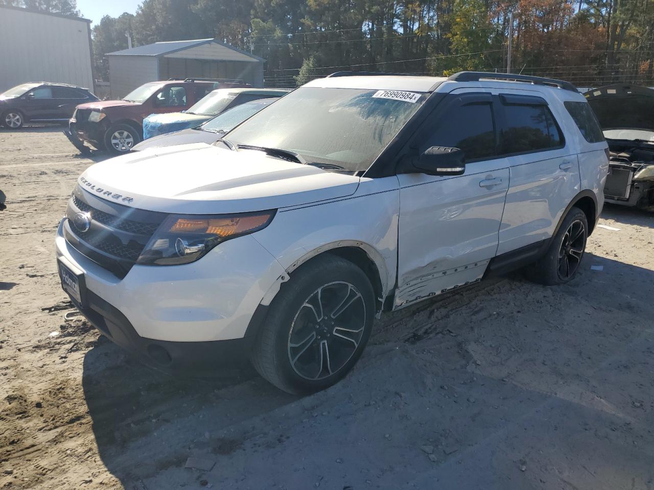 2015 Ford Explorer VIN 1FM5K8GT4FGA84236