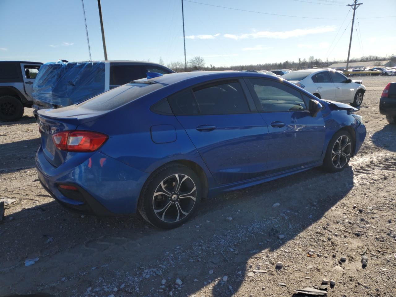 2019 Chevrolet Cruze VIN 1G1BE5SM7K7132554 Copart auction photo, front end damage thumbnail 3