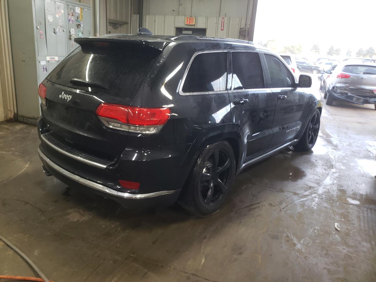 2014 Jeep Grand Cherokee VIN 1C4RJFJT0EC142127 Copart auction photo, rear end damage thumbnail 3
