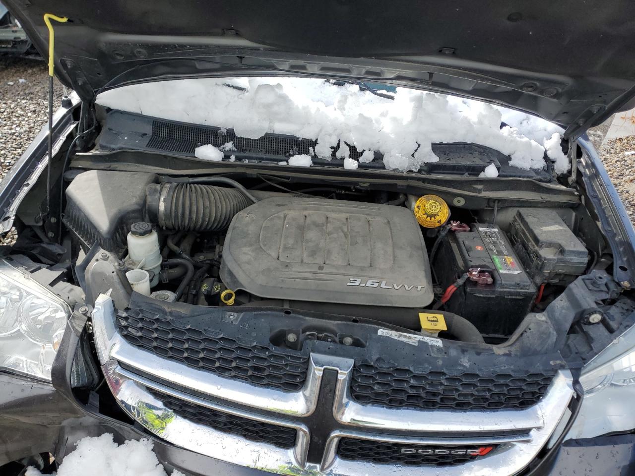 2016 Dodge Caravan VIN 2C4RDGCGXGR275811 Copart auction photo, front end / side damage thumbnail 13