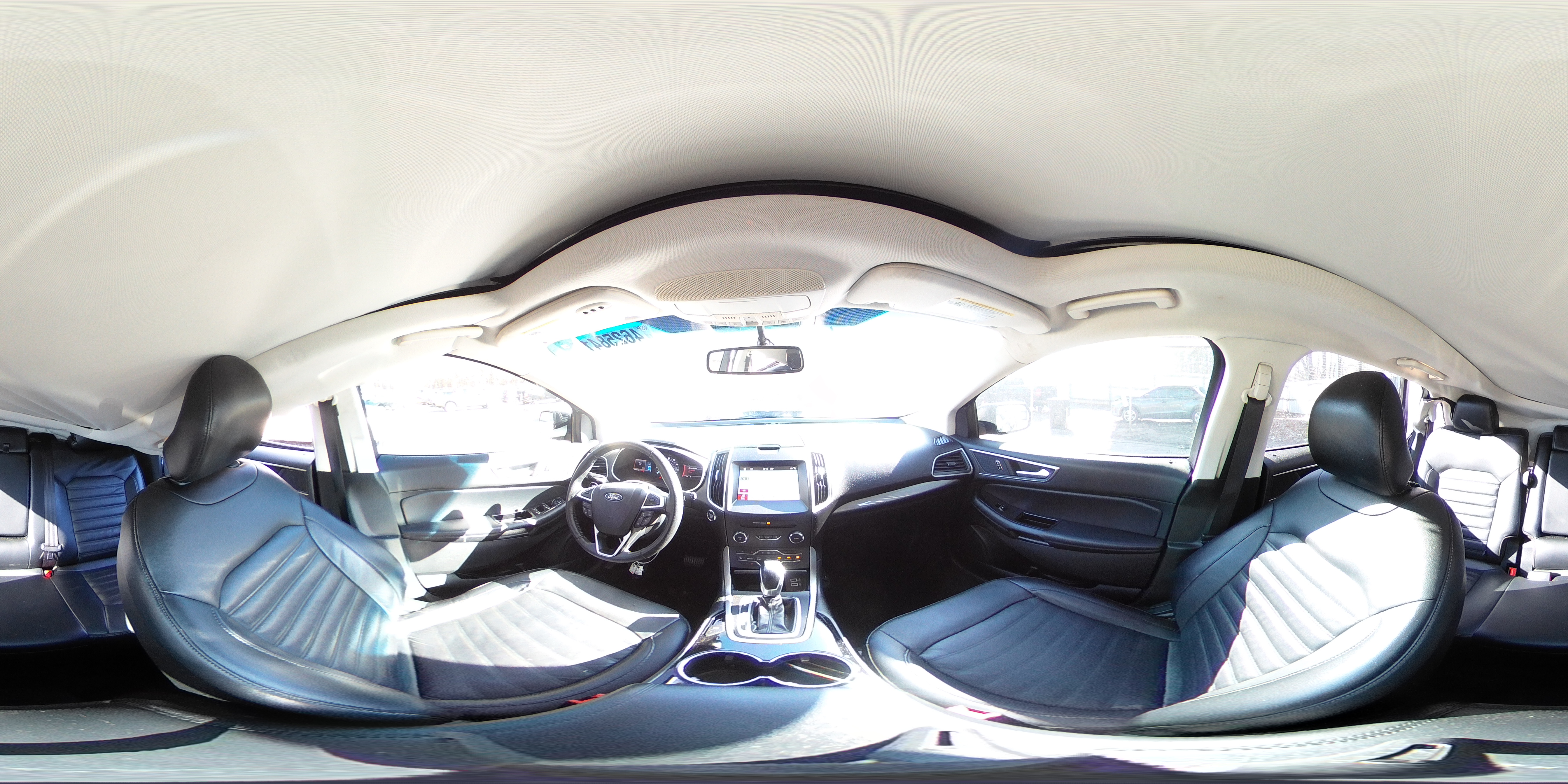 2016 Ford Edge VIN 2FMPK3J85GBC04103 Copart auction photo, top/roof / rear end damage thumbnail 15