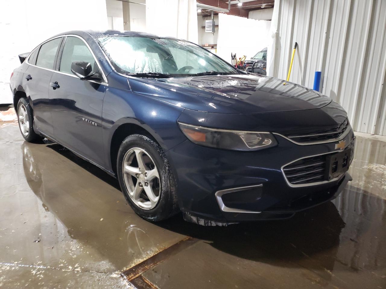 2017 Chevrolet Malibu VIN 1G1ZB5ST6HF175991 Copart auction photo, rear end / side damage thumbnail 4