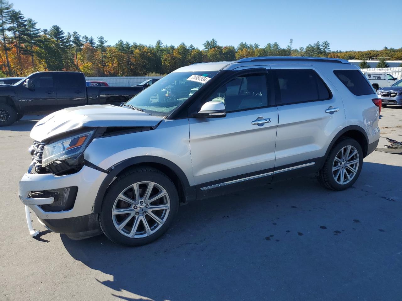 2016 Ford Explorer VIN 1FM5K8F82GGA36412