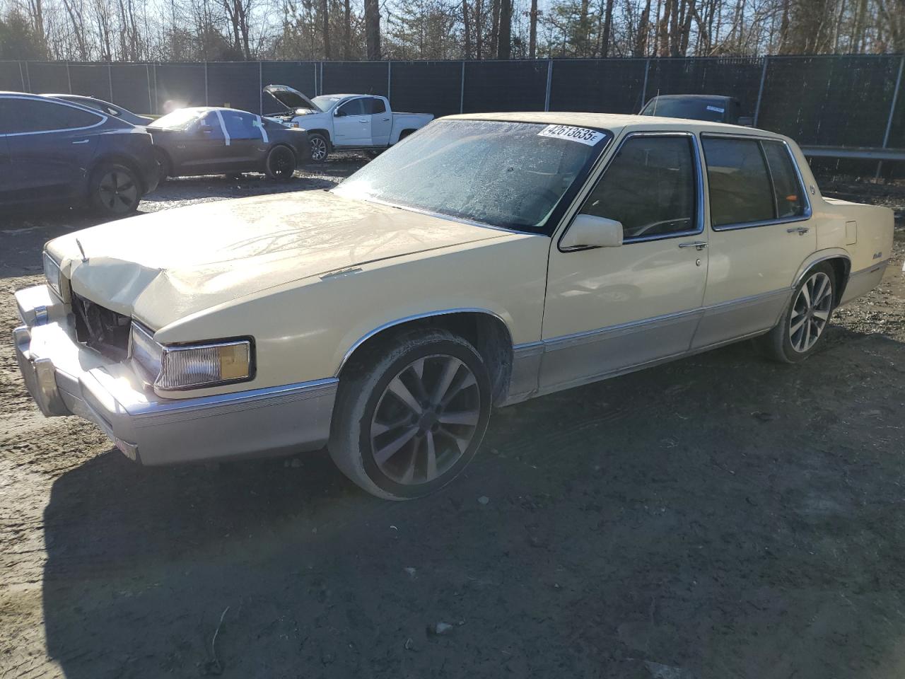 1990 Cadillac De Ville VIN 1G6CD5333L4256377