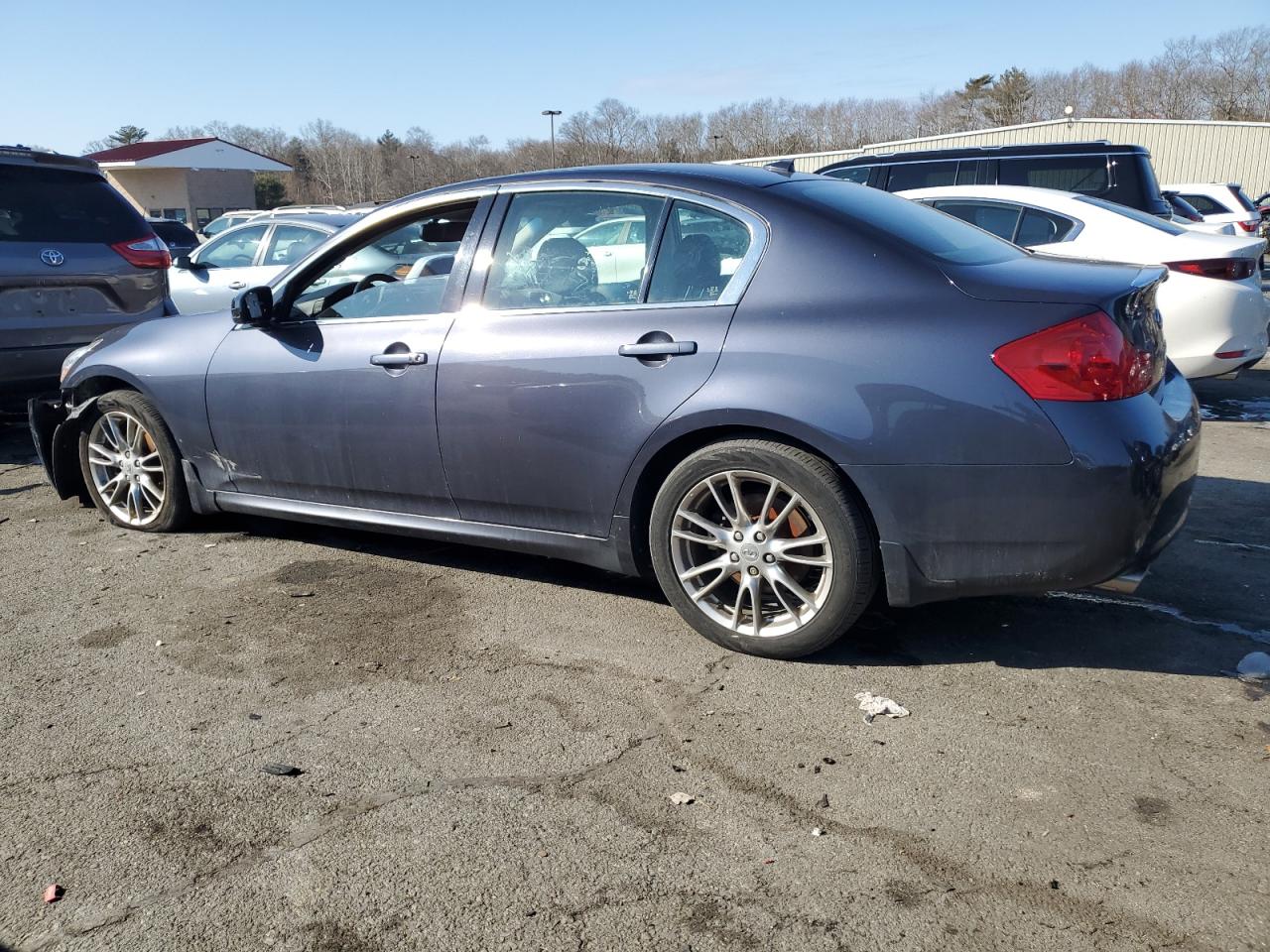 2008 Infiniti G VIN JNKBV61F58M277715 Copart auction photo, front end damage thumbnail 2
