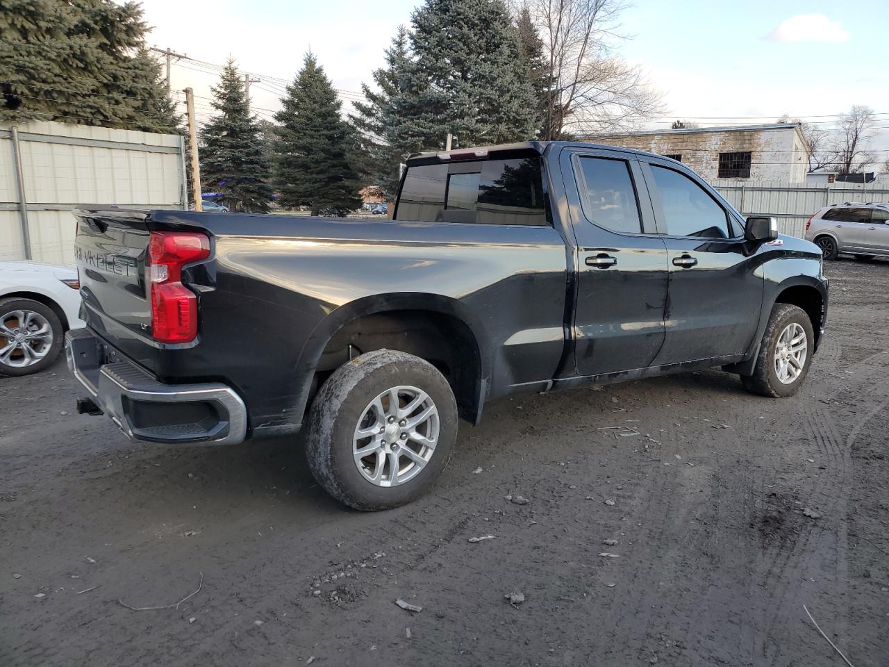 2019 Chevrolet Silverado VIN 1GCRYDED6KZ252465 Copart auction photo, all over damage thumbnail 3