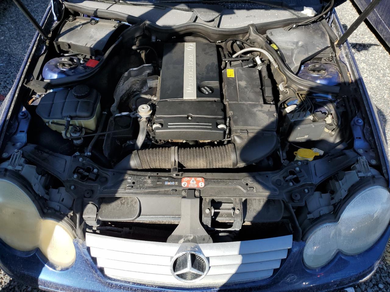 2003 Mercedes-Benz C-klasse VIN WDBRN40J33A492772 Copart auction photo, water/flood damage thumbnail 11