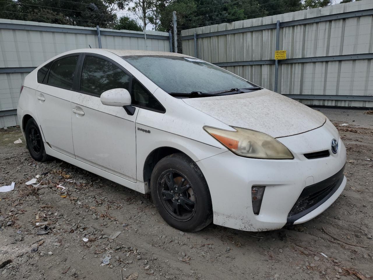 2012 Toyota Prius VIN JTDKN3DU1C5482588 Copart auction photo, mechanical damage thumbnail 4
