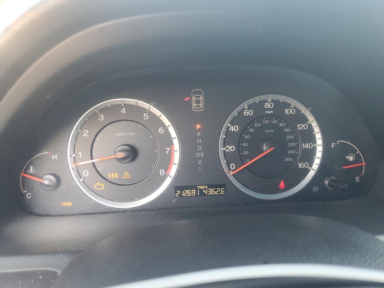 2008 Honda Accord VIN 1HGCP36848A025868 Copart auction photo, rear end damage thumbnail 9