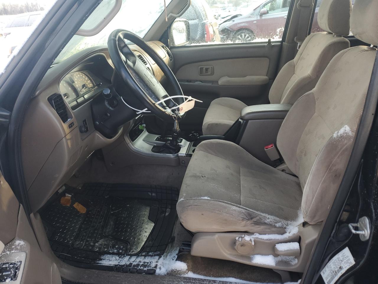 2001 Toyota 4Runner VIN JT3HN86R210349868 Copart auction photo, front end / undercarriage damage thumbnail 7
