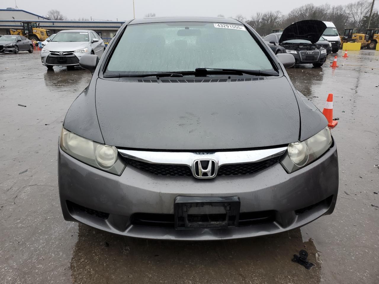 2011 Honda Civic VIN 2HGFA1F93BH506327 Copart auction photo, front end / side damage thumbnail 5