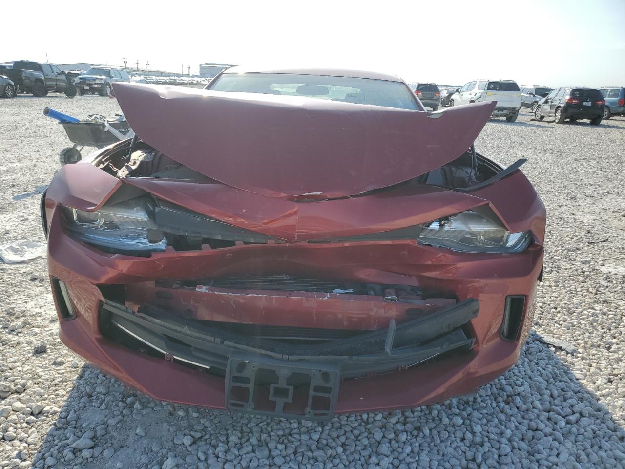 2018 Chevrolet Camaro VIN 1G1FB1RXXJ0105908 Copart auction photo, front end / minor dent/scratches damage thumbnail 11