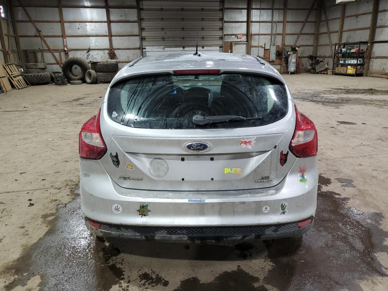 2014 Ford Focus VIN 1FADP3K20EL207366 Copart auction photo, front end / side damage thumbnail 6