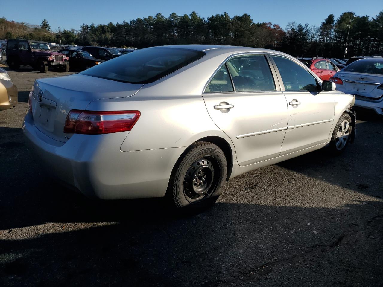 2009 Toyota Camry VIN 4T4BE46K89R085171 Copart auction photo, front end / side damage thumbnail 3