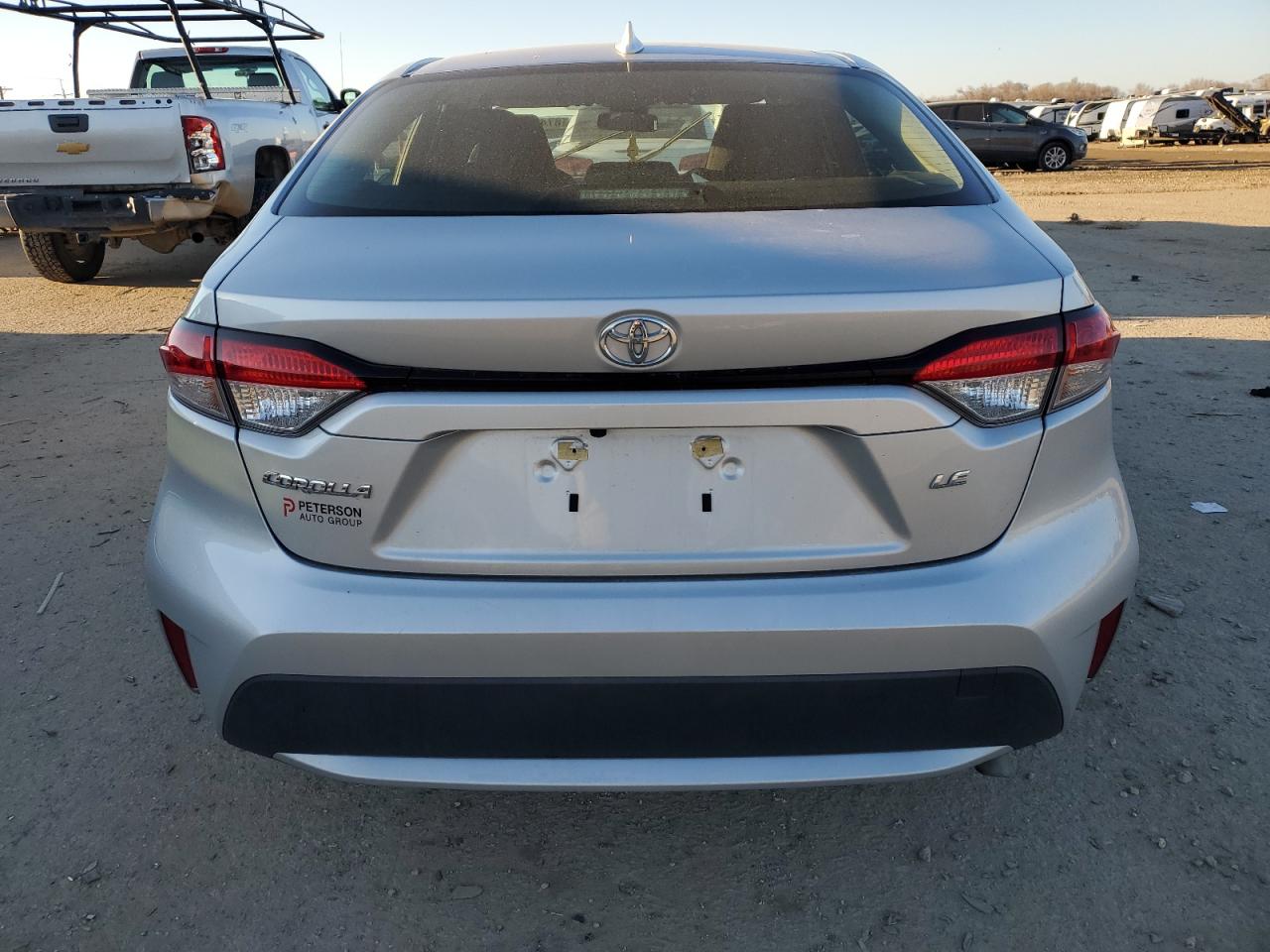 2020 Toyota Corolla VIN JTDEPRAE7LJ073350 Copart auction photo, front end damage thumbnail 6