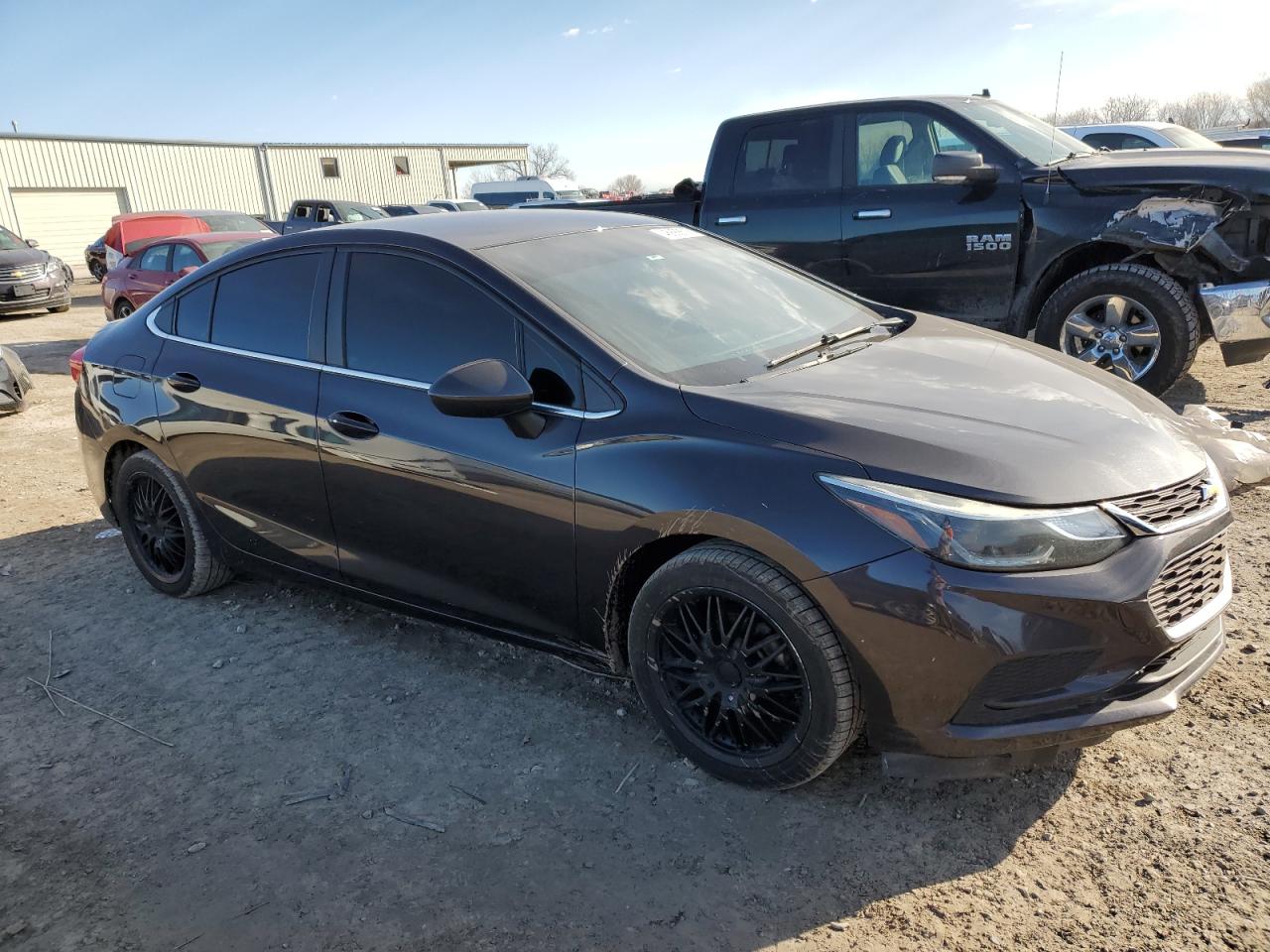 2016 Chevrolet Cruze VIN 1G1BE5SM6G7284817 Copart auction photo, vandalism / minor dent/scratches damage thumbnail 4