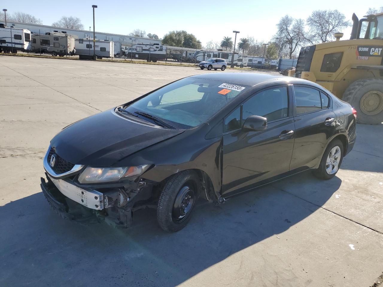 2013 Honda Civic VIN 19XFB2F51DE066833