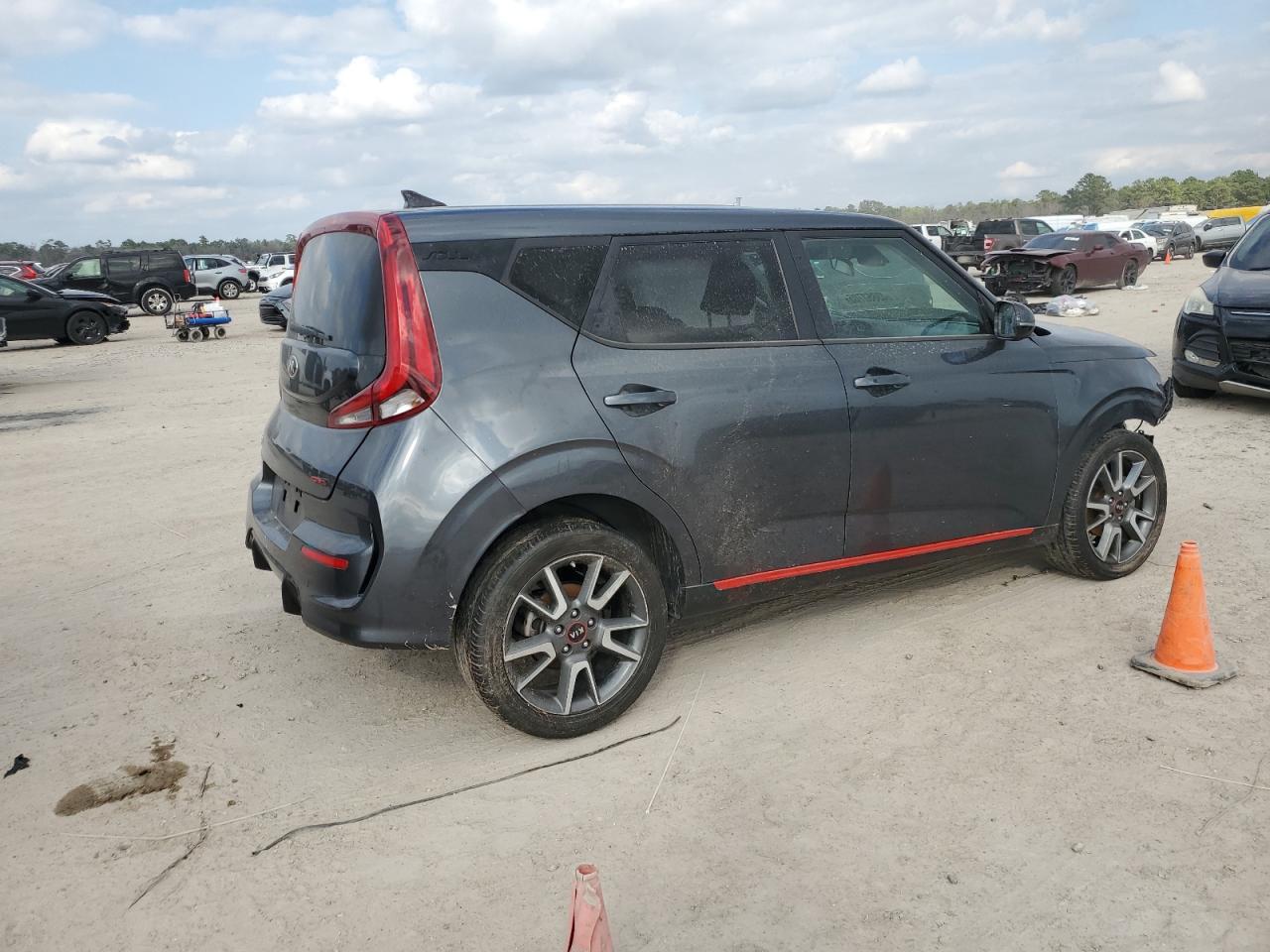 2020 KIA Soul VIN KNDJ63AU5L7051866 Copart auction photo, front end damage thumbnail 3
