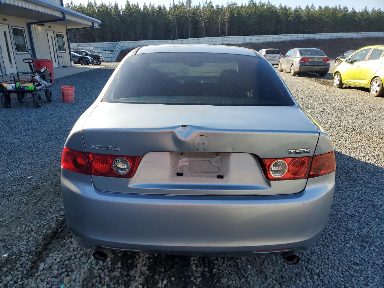 2004 Acura TSX VIN JH4CL96844C040767 Copart auction photo, all over damage thumbnail 6