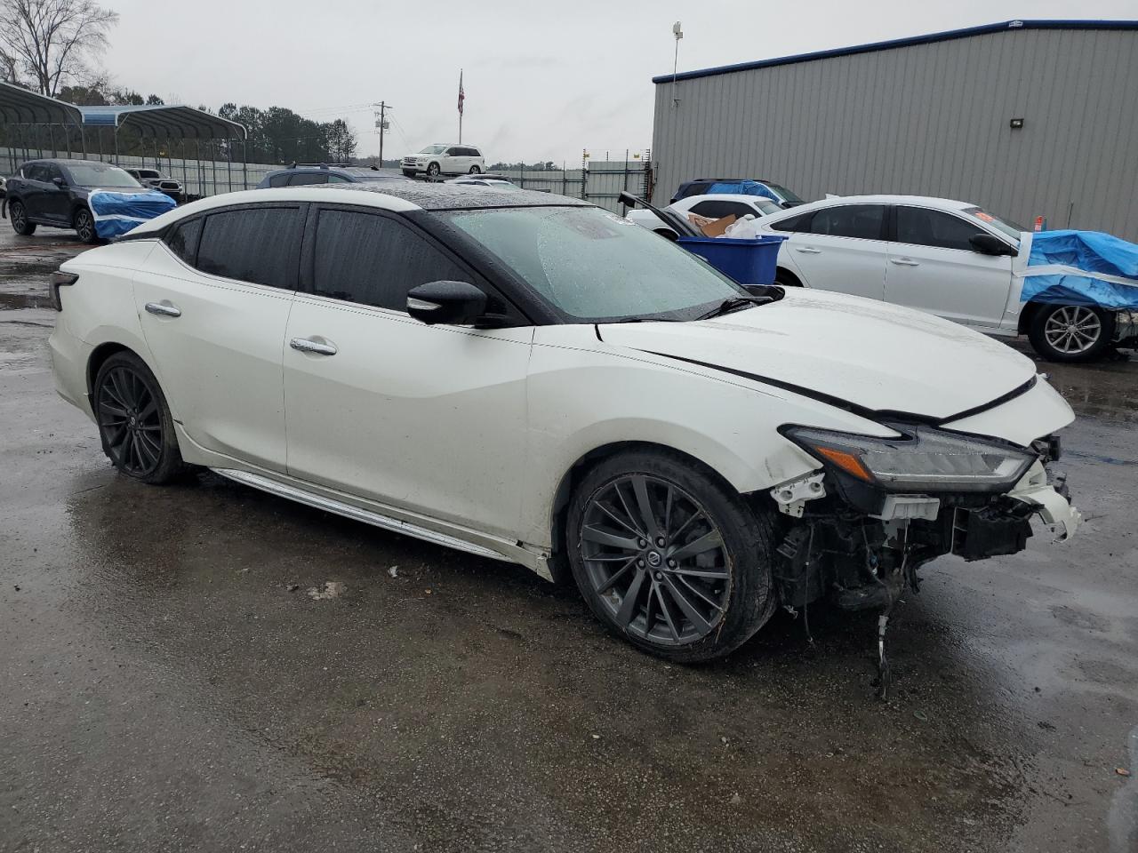 2019 Nissan Maxima VIN 1N4AA6AV8KC384230 Copart auction photo, front end damage thumbnail 4
