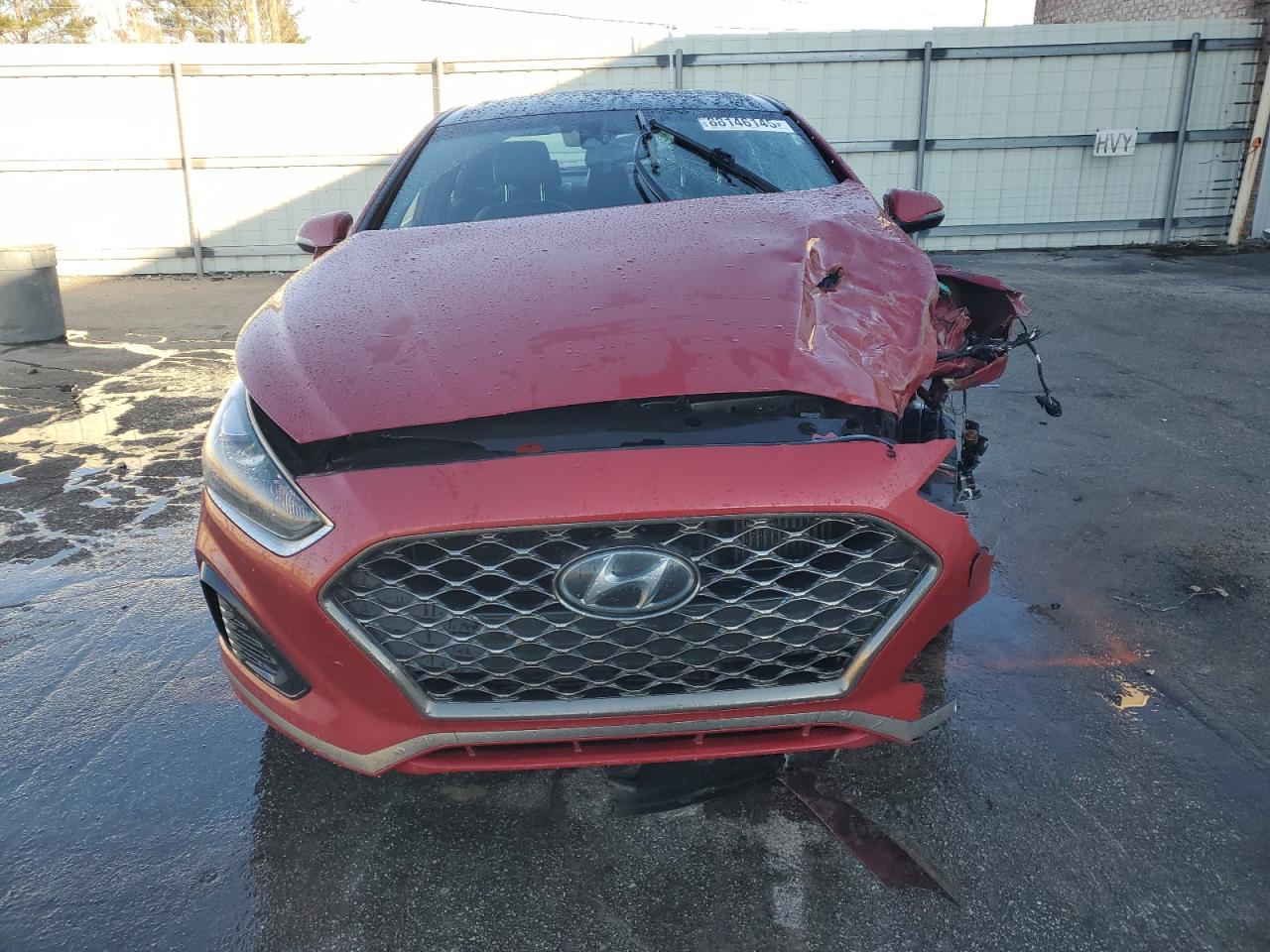 2018 Hyundai Sonata VIN 5NPE34AB0JH717880 Copart auction photo, front end damage thumbnail 5