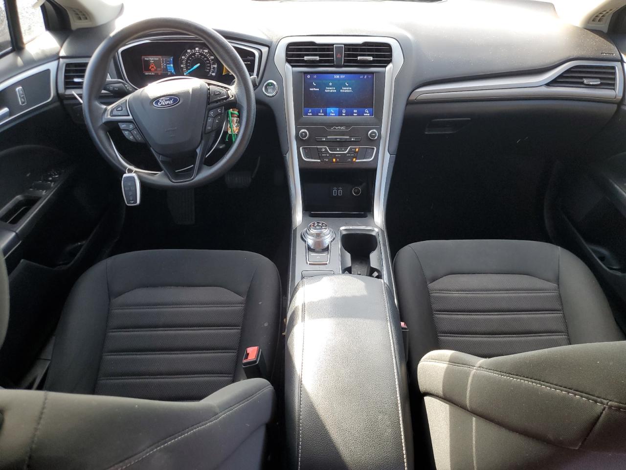 2020 Ford Fusion VIN 3FA6P0HD3LR122634 Copart auction photo, side damage thumbnail 8