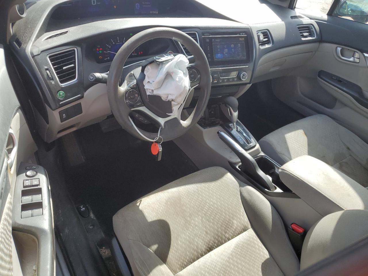 2015 Honda Civic VIN 19XFB2F88FE239955 Copart auction photo, front end damage thumbnail 8