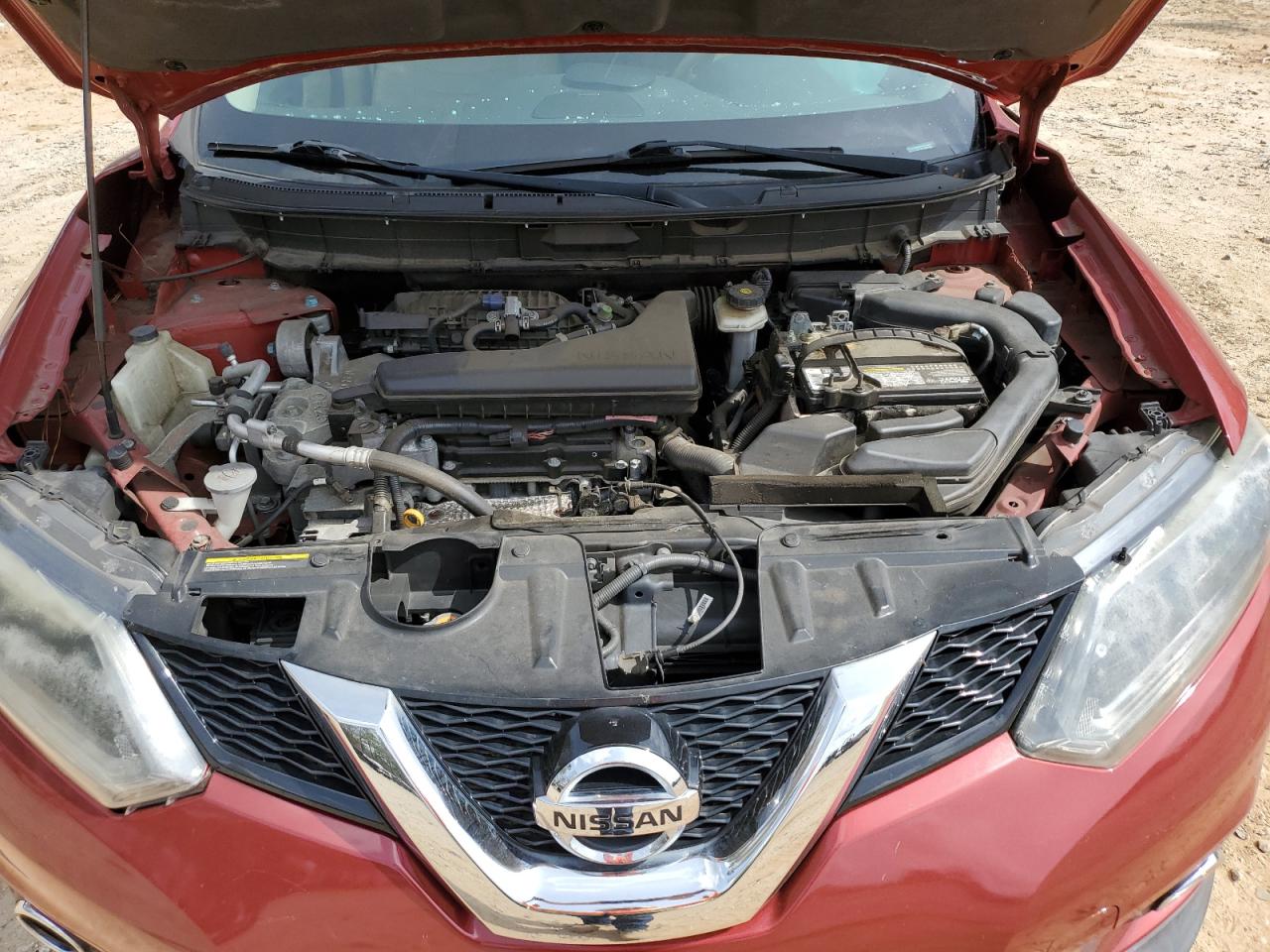 2015 Nissan Rogue VIN 5N1AT2MVXFC887848 Copart auction photo, side / undercarriage damage thumbnail 13