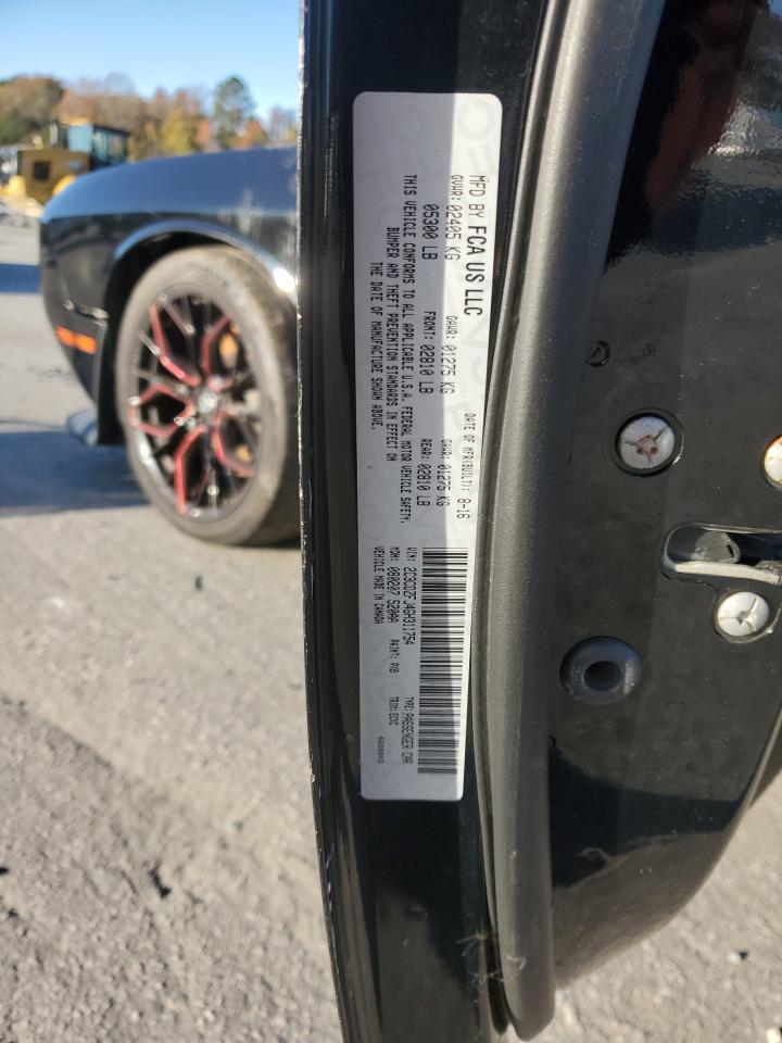 2016 Dodge Challenger VIN 2C3CDZFJ4GH311754 Copart auction photo, front end damage thumbnail 14