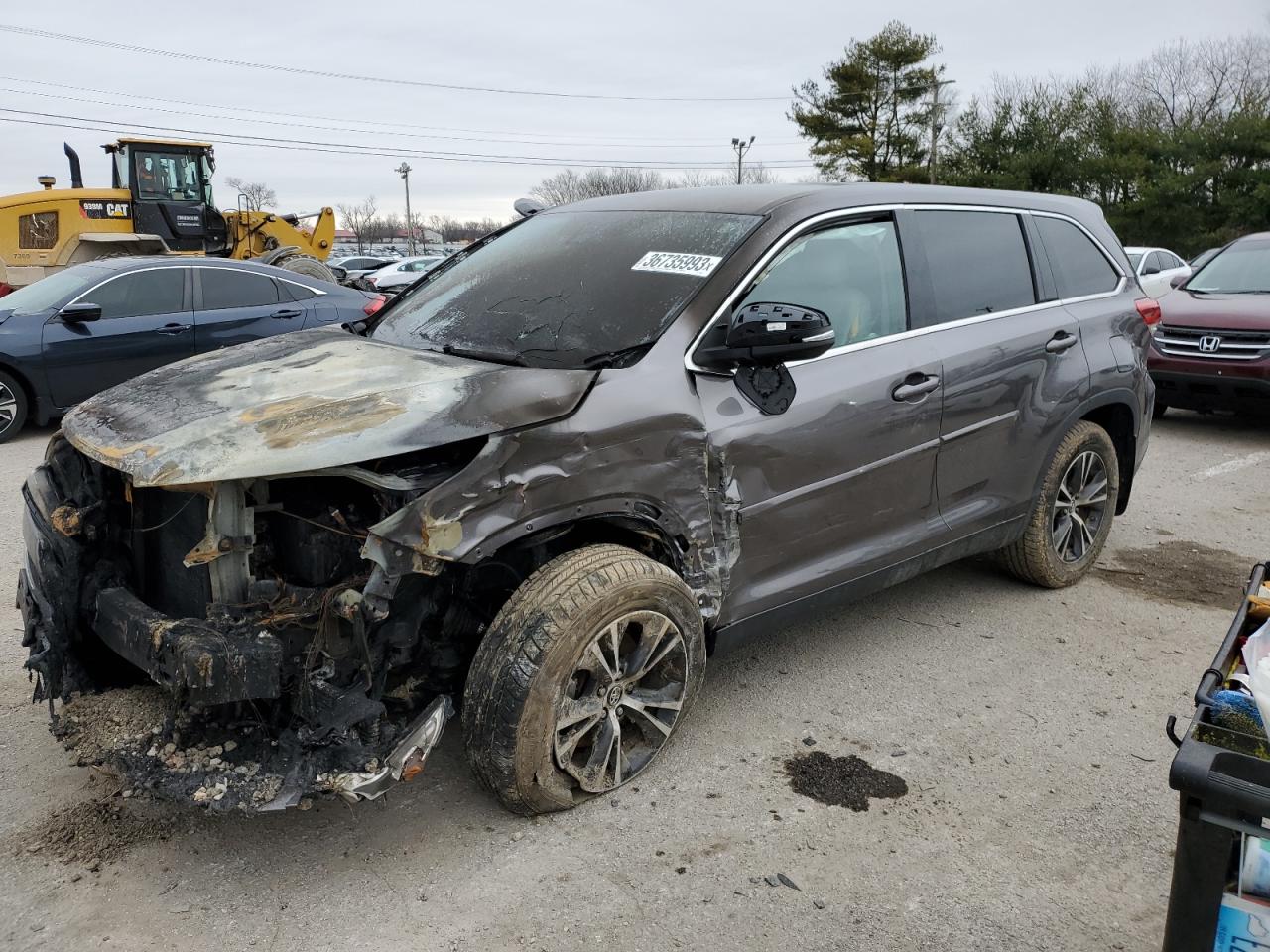 2019 Toyota Highlander VIN 5TDBZRFH9KS701409