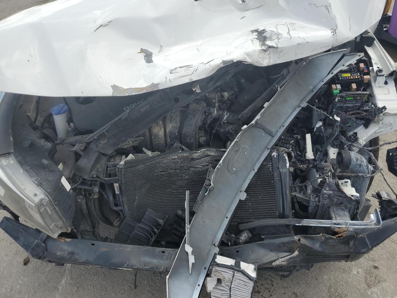 2017 KIA Forte VIN 3KPFK4A71HE153495 Copart auction photo, front end / side damage thumbnail 12