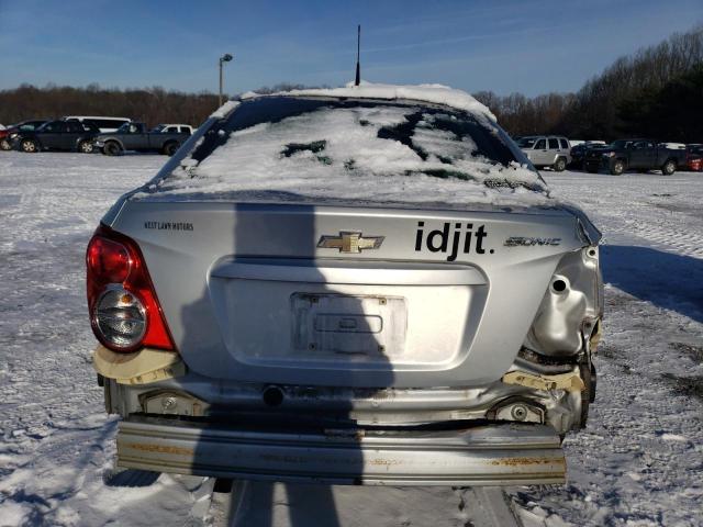 2013 Chevrolet Sonic VIN 1G1JA5SG6D4236927 Copart auction photo, rear end damage thumbnail 6