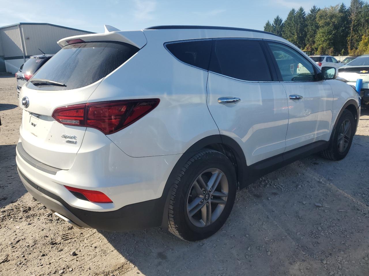 2017 Hyundai Santa Fe VIN 5XYZUDLB2HG460010 Copart auction photo, front end damage thumbnail 3