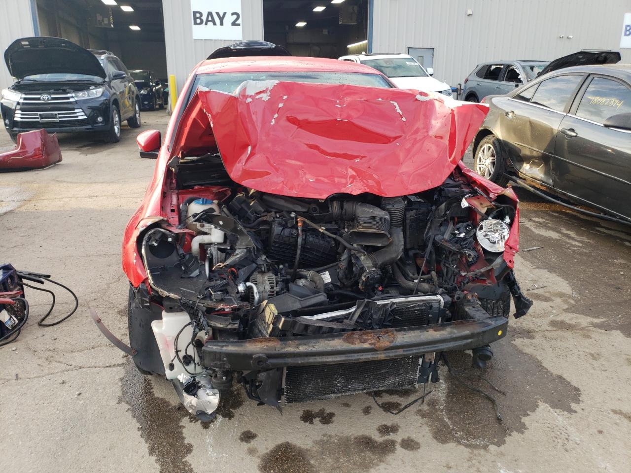 2010 Volkswagen Golf VIN WVWDA7AJXAW085281 Copart auction photo, front end damage thumbnail 5