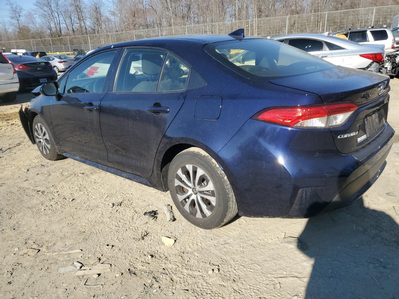 2022 Toyota Corolla VIN JTDEAMDEXNJ050437 Copart auction photo, front end damage thumbnail 2