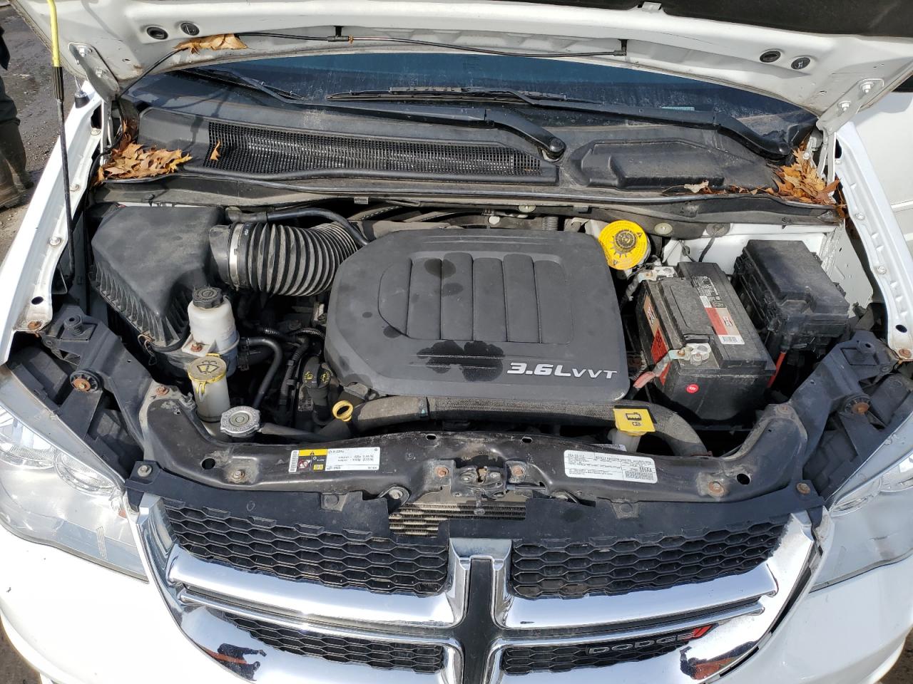 2017 Dodge Caravan VIN 2C4RDGBG2HR605167 Copart auction photo, front end / side damage thumbnail 12