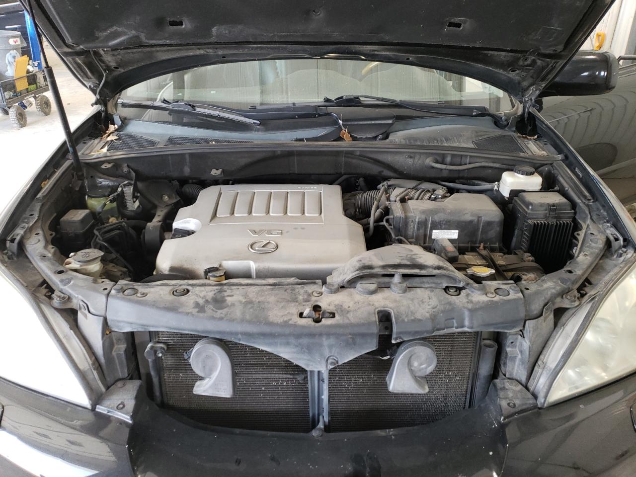 2009 Lexus RX VIN 2T2HK31U49C106241 Copart auction photo, side / rear end damage thumbnail 12
