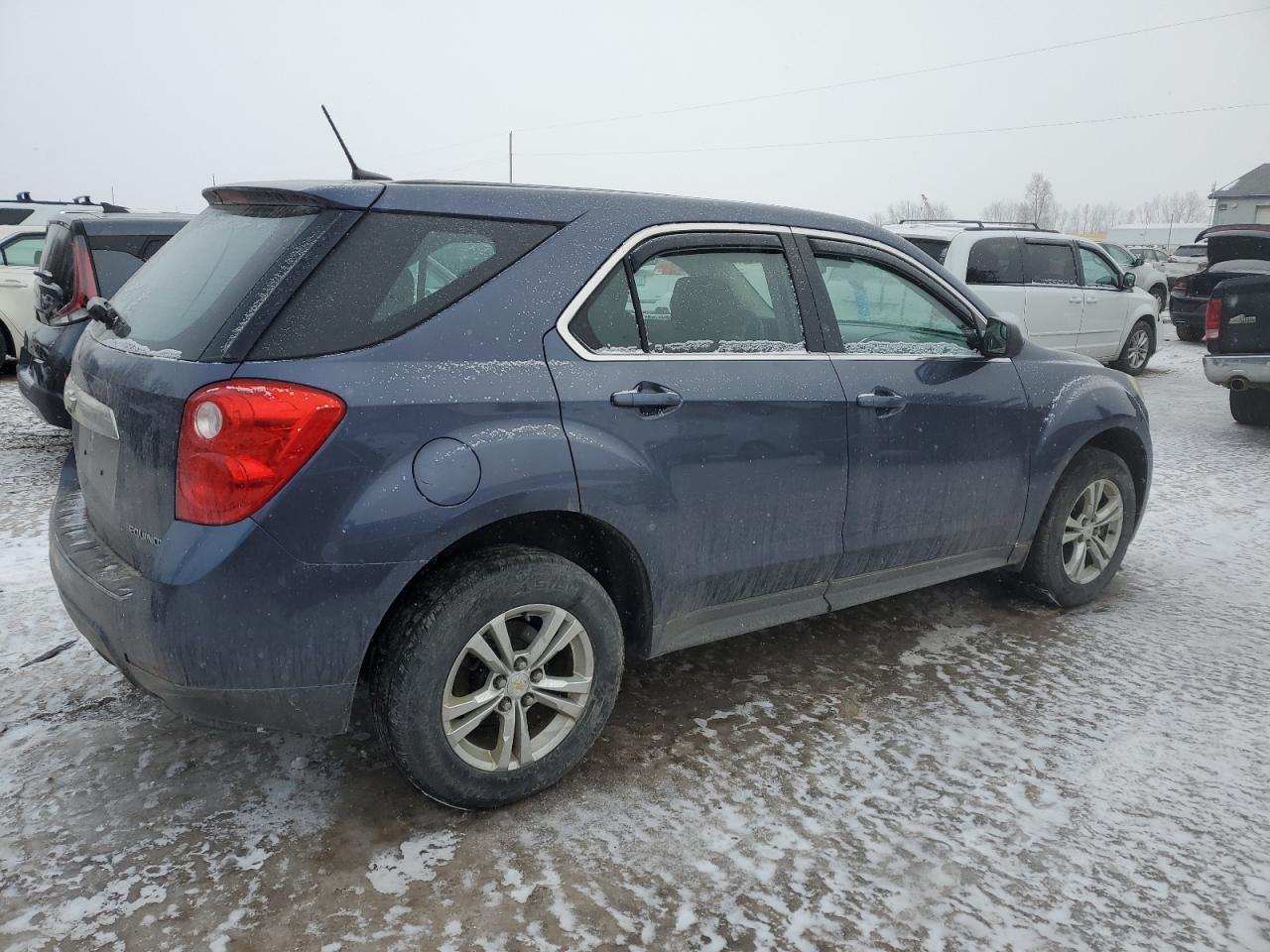 2013 Chevrolet Equinox VIN 2GNALBEKXD6342710 Copart auction photo, front end / side damage thumbnail 3