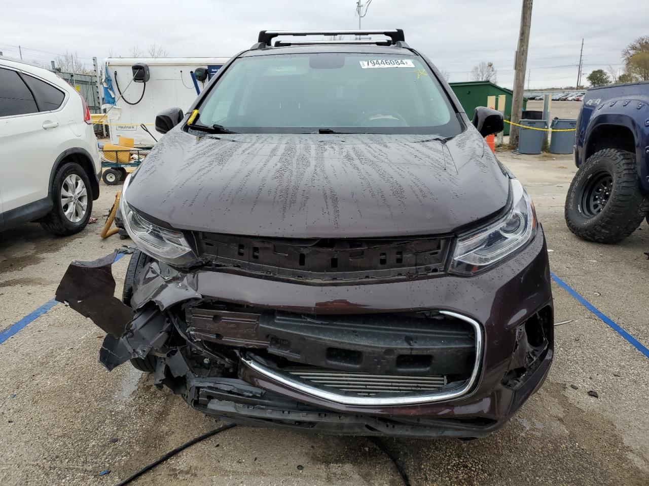 2020 Chevrolet Trax VIN KL7CJPSBXLB336875 Copart auction photo, front end damage thumbnail 5