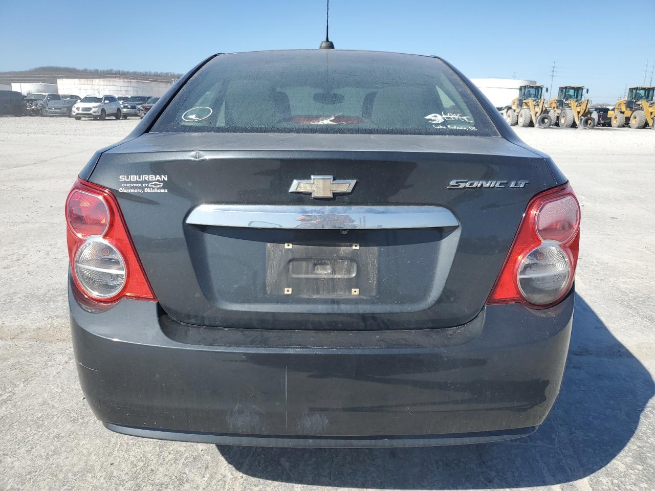 2015 Chevrolet Sonic VIN 1G1JC5SH3F4146740 Copart auction photo, front end / side damage thumbnail 6
