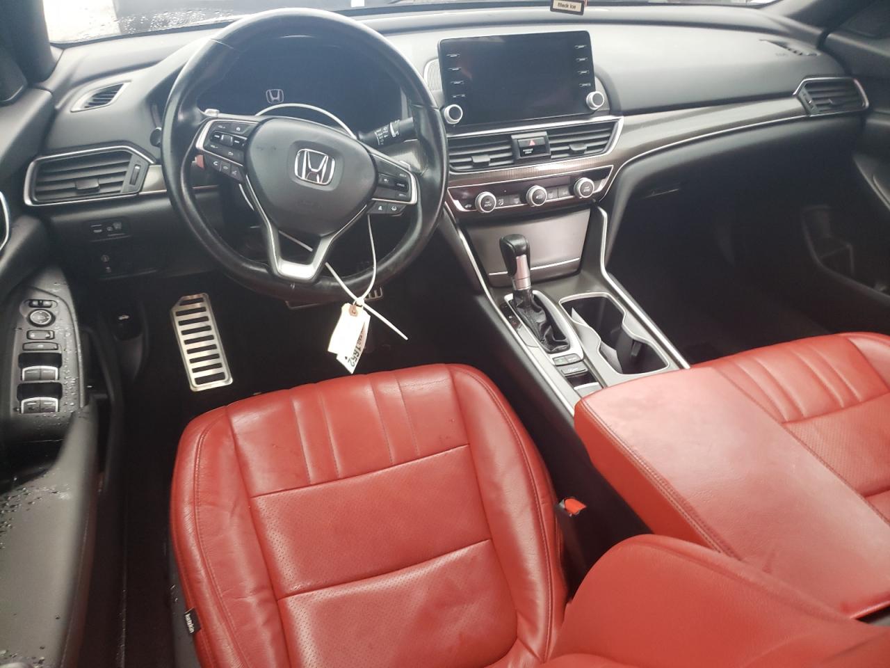 2021 Honda Accord VIN 1HGCV1F33MA001635 Copart auction photo, rear end damage thumbnail 8