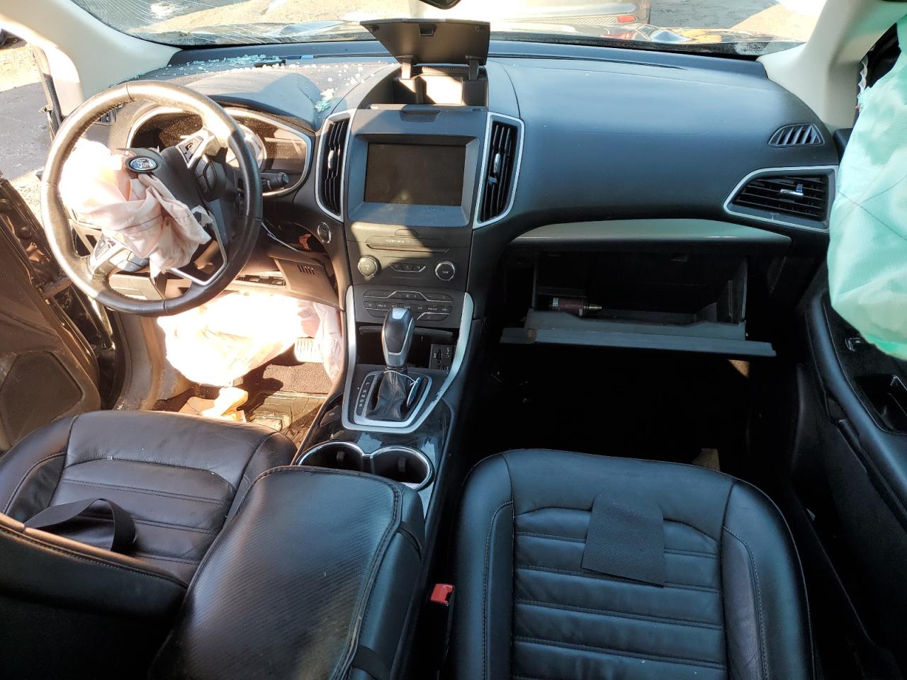 2015 Ford Edge VIN 2FMTK4J93FBB82503 Copart auction photo, all over damage thumbnail 8