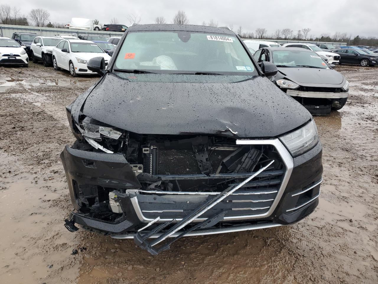 2017 Audi Q7 VIN WA1LHAF73HD043147 Copart auction photo, front end damage thumbnail 5
