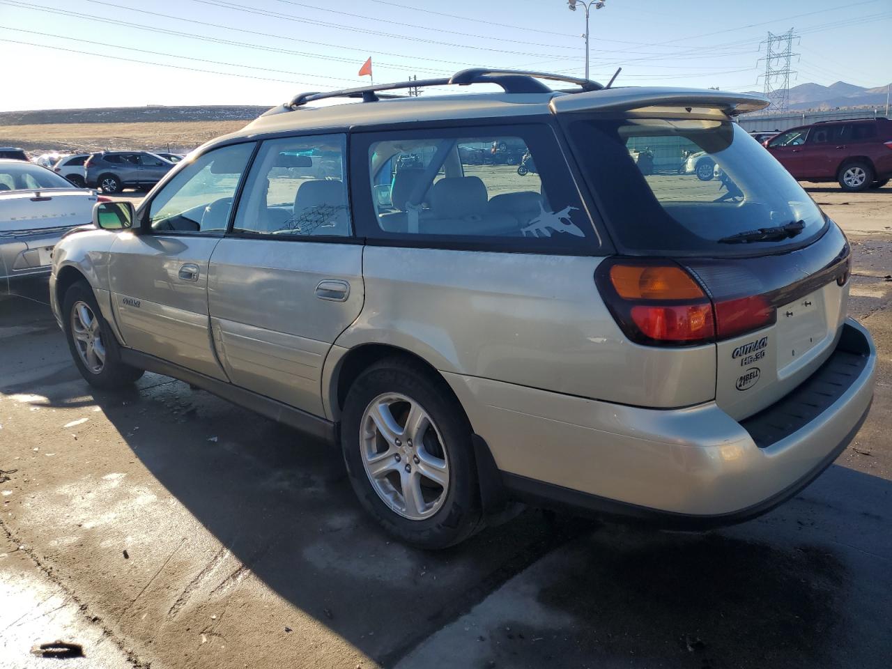 2004 Subaru Legacy VIN 4S3BH806447637359 Copart auction photo, front end damage thumbnail 2
