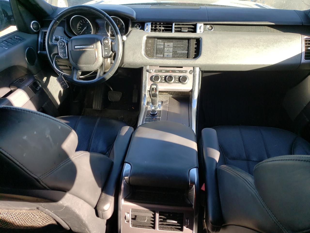 2015 Land Rover Range Rover VIN SALWR2VFXFA605955 Copart auction photo, front end / side damage thumbnail 8