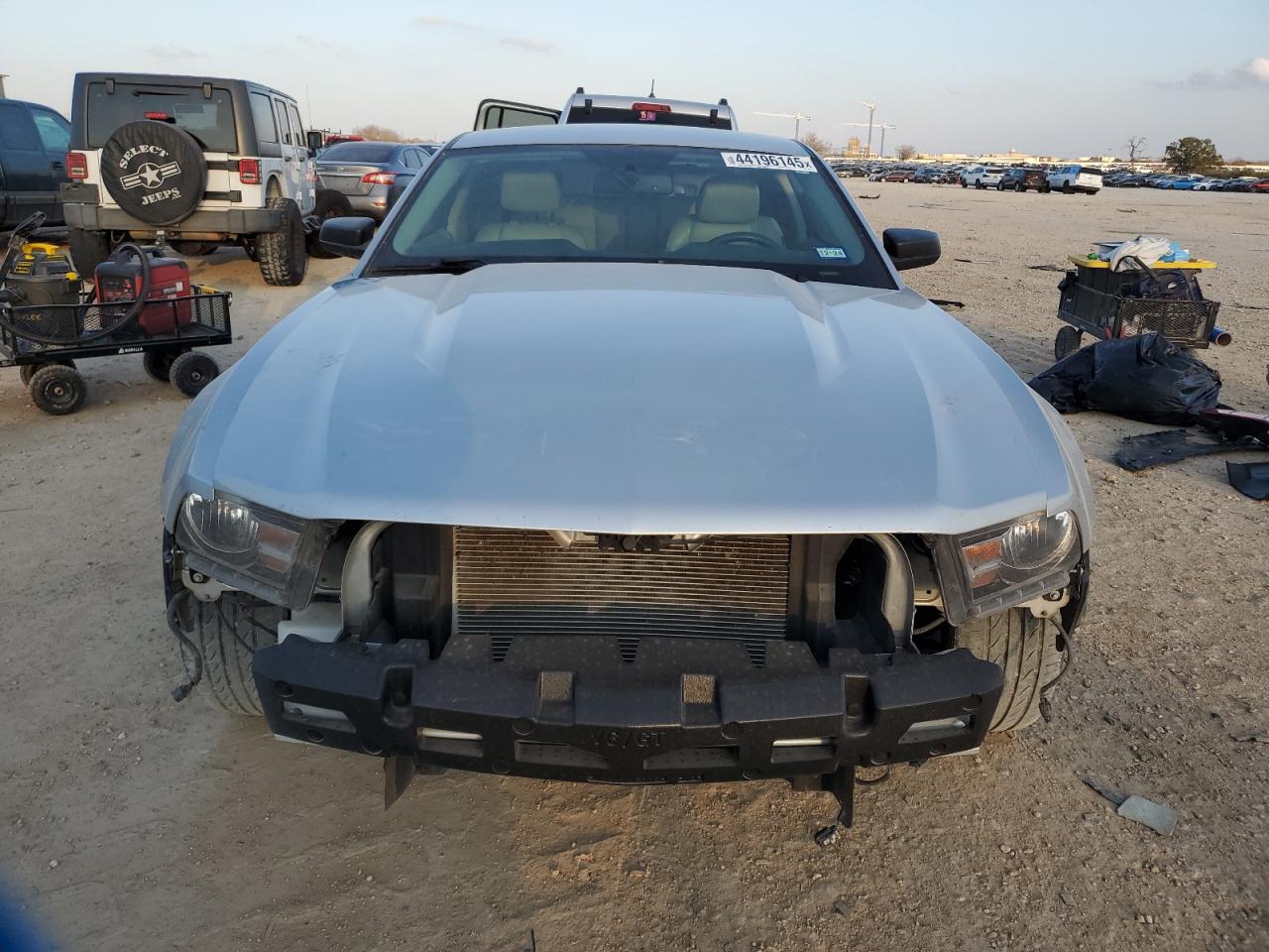 2010 Ford Mustang VIN 1ZVBP8AN3A5106201 Copart auction photo, front end / rear end damage thumbnail 5