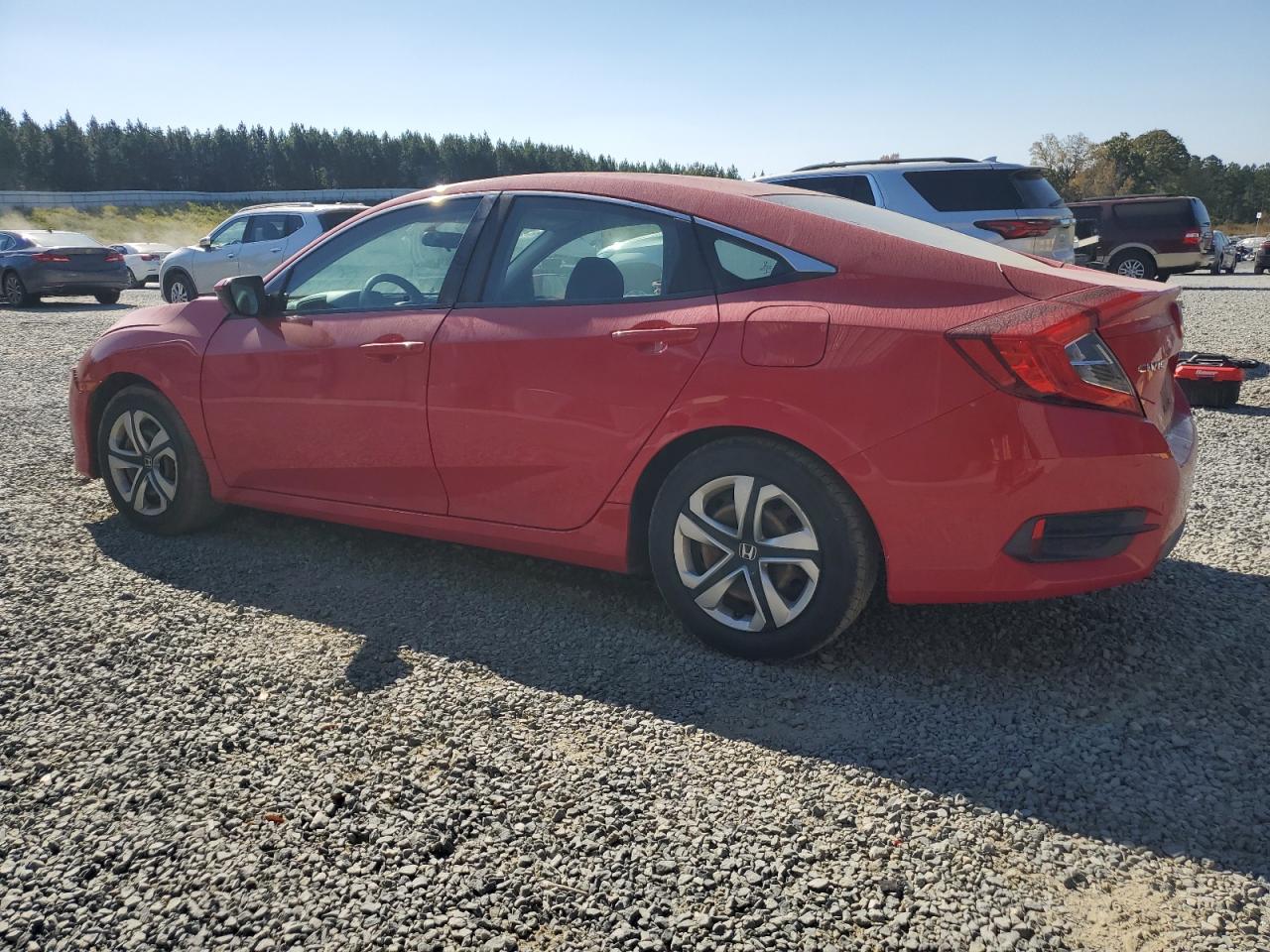 2017 Honda Civic VIN 2HGFC2F5XHH541601 Copart auction photo, front end damage thumbnail 2