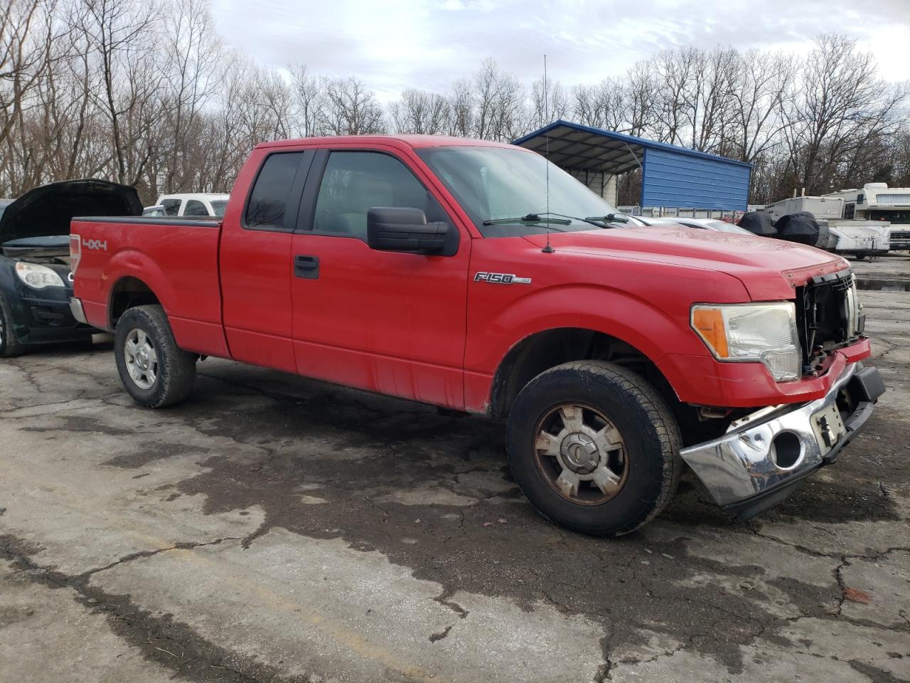 2013 Ford F-150 VIN 1FTFX1EF3DKE66699 Copart auction photo, front end / minor dent/scratches damage thumbnail 4