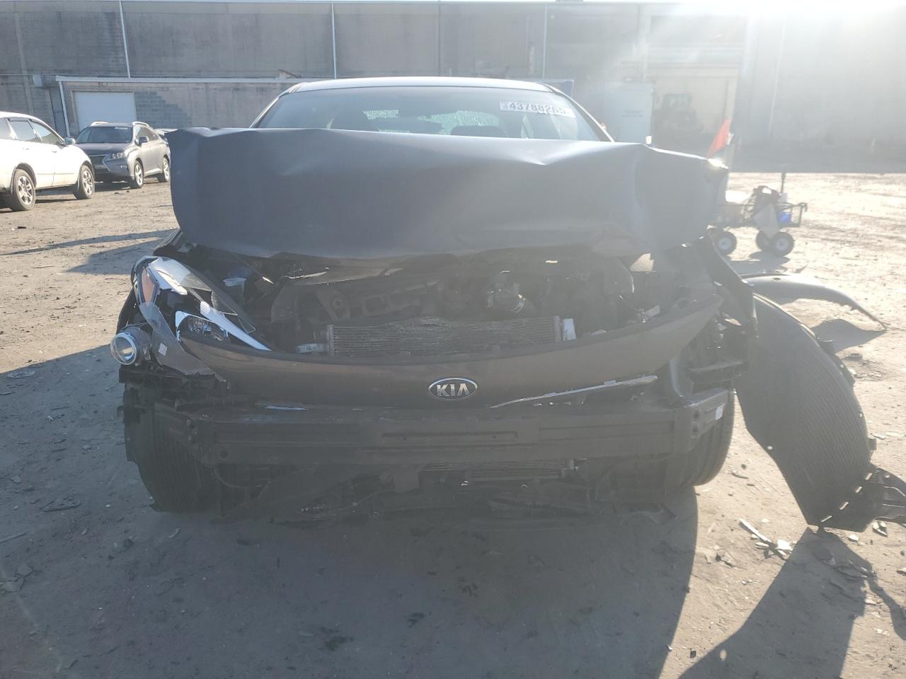 2018 KIA Forte VIN 3KPFL4A74JE192018 Copart auction photo, rear end / front end damage thumbnail 5