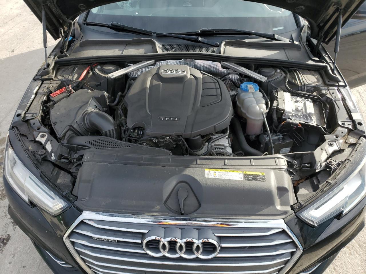 2017 Audi A4 VIN WAUENAF48HN024372 Copart auction photo, side damage thumbnail 11